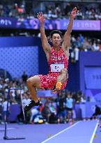 (PARIS2024) FRANCE-PARIS-OLY-ATHLETICS-LONG JUMP-MEN