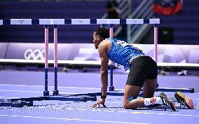 (PARIS2024) FRANCE-PARIS-OLY-ATHLETICS-110M HURDLES-MEN