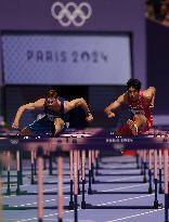 (PARIS2024) FRANCE-PARIS-OLY-ATHLETICS-110M HURDLES-MEN