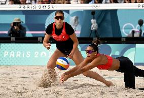 (PARIS2024) FRANCE-PARIS-OLY-BEACH VOLLEYBALL