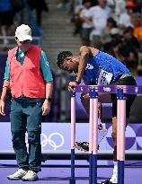 (PARIS2024) FRANCE-PARIS-OLY-ATHLETICS-110M HURDLES-MEN