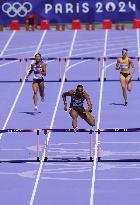 (PARIS2024) FRANCE-PARIS-OLY-ATHLETICS-400M HURDLES-WOMEN