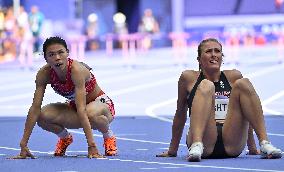 (PARIS2024) FRANCE-PARIS-OLY-ATHLETICS-400M HURDLES-WOMEN