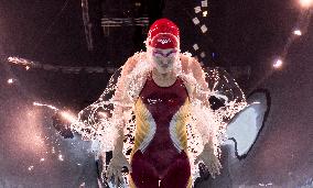 Paris 2024 - Underwater views of Olympic Swimmers