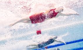 Paris 2024 - Underwater views of Olympic Swimmers