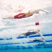 Paris 2024 - Underwater views of Olympic Swimmers