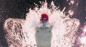 Paris 2024 - Underwater views of Olympic Swimmers