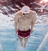 Paris 2024 - Underwater views of Olympic Swimmers