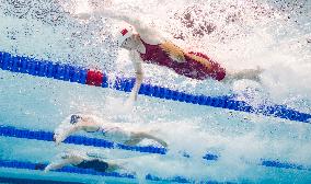 Paris 2024 - Underwater views of Olympic Swimmers