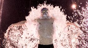 Paris 2024 - French Olympic Champion Leon Marchand Underwater views