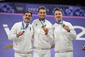 Paris 2024 - Triple Medalists BMX French Team