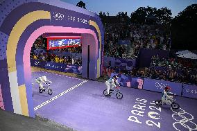 Paris 2024 - Triple Medalists BMX French Team