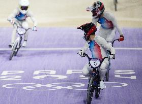 Paris 2024 - Triple Medalists BMX French Team