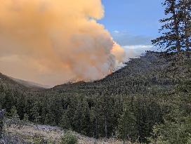 Wildfires in British Columbia - Canada