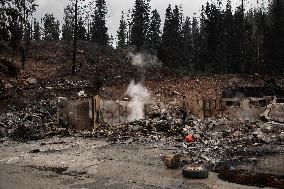 Wildfires in British Columbia - Canada