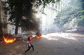 Death toll in new anti-government protests rises to 24 - Bangladesh