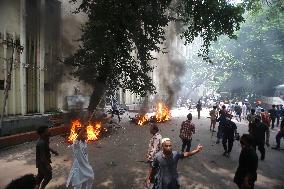 Death toll in new anti-government protests rises to 24 - Bangladesh