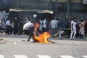 Death toll in new anti-government protests rises to 24 - Bangladesh