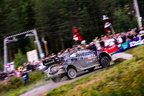 Rally race - Fia World Rally Championship  Wrc Secto Rally Finland  2024