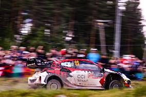 Rally race - Fia World Rally Championship  Wrc Secto Rally Finland  2024