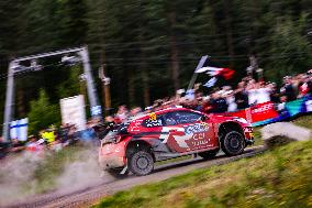 Rally race - Fia World Rally Championship  Wrc Secto Rally Finland  2024