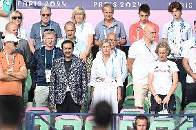 Paris 2024 - Sophie, Duchess of Edinburgh watching Hockey Men’s Quarter-final