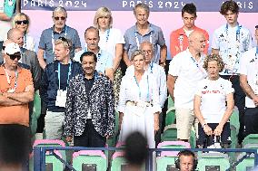 Paris 2024 - Sophie, Duchess of Edinburgh watching Hockey Men’s Quarter-final