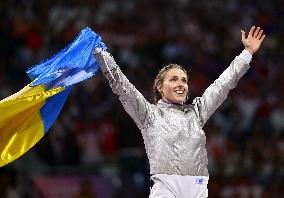 Paris 2024 - Ukraine won Gold at women's sabre team of fencing