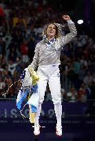 Paris 2024 - Ukraine won Gold at women's sabre team of fencing