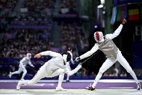 (PARIS2024) FRANCE-PARIS-OLY-FENCING