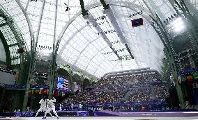 (PARIS2024) FRANCE-PARIS-OLY-FENCING