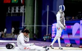 (PARIS2024) FRANCE-PARIS-OLY-FENCING