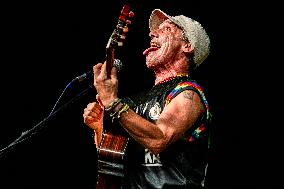 Manu Chao Performs In Milan