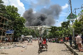 Quota Protest In Dhaka