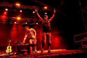 Manu Chao Performs In Milan