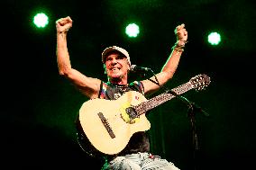 Manu Chao Performs In Milan