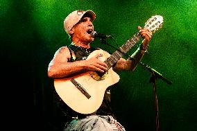 Manu Chao Performs In Milan