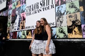 Swifties In Warsaw Ahead Of The Day Three Live Performance.