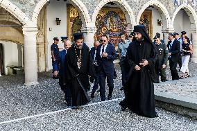 Cyprus : Memorial Service For Archbishop Makarios III