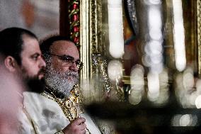 Cyprus : Memorial Service For Archbishop Makarios III