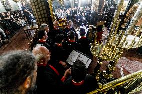 Cyprus : Memorial Service For Archbishop Makarios III