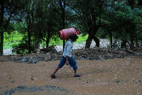 Srinagar-Leh Highway Closed As Cloudburst Triggers Mudslides In Ganderbal