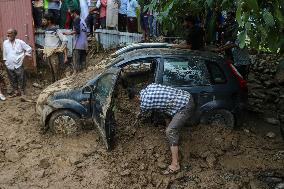 Srinagar-Leh Highway Closed As Cloudburst Triggers Mudslides In Ganderbal