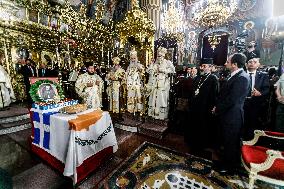 Cyprus : Memorial Service For Archbishop Makarios III