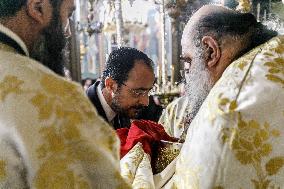 Cyprus : Memorial Service For Archbishop Makarios III