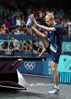 Paris 2024 - Table Tennis - Felix Lebrun Wins Bronze