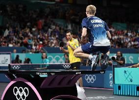 Paris 2024 - Table Tennis - Felix Lebrun Wins Bronze