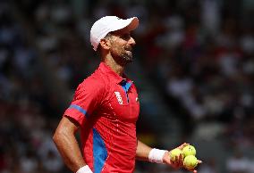 Paris 2024 - Novak Djokovic of Serbia won men's singles gold medal match