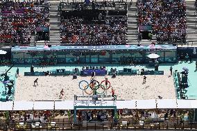 (PARIS2024) FRANCE-PARIS-OLY-BEACH VOLLEYBALL