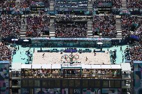 (PARIS2024) FRANCE-PARIS-OLY-BEACH VOLLEYBALL